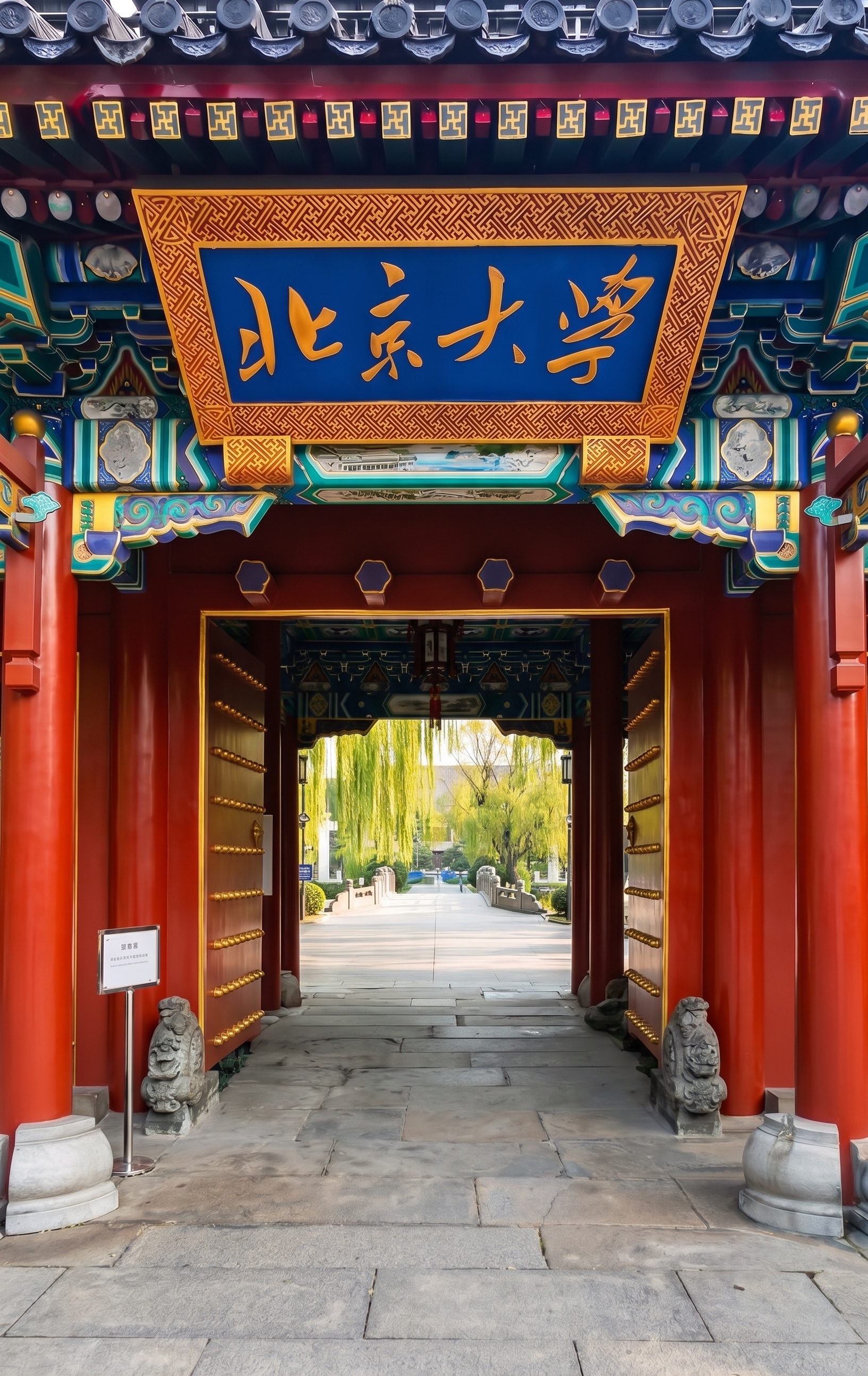 Entrada de la Universidad de Pekín